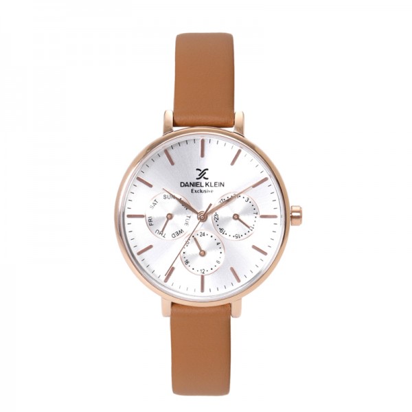 Daniel Klein DK11896-2 Rosegold Brown